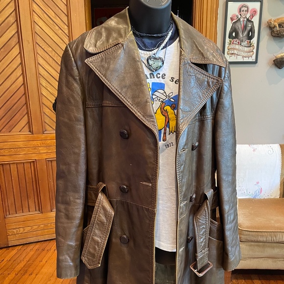 Puritan Jackets & Coats Vintage Brown Puritan Brand Leather Jacket 97s Mens Size 36 S Poshmark